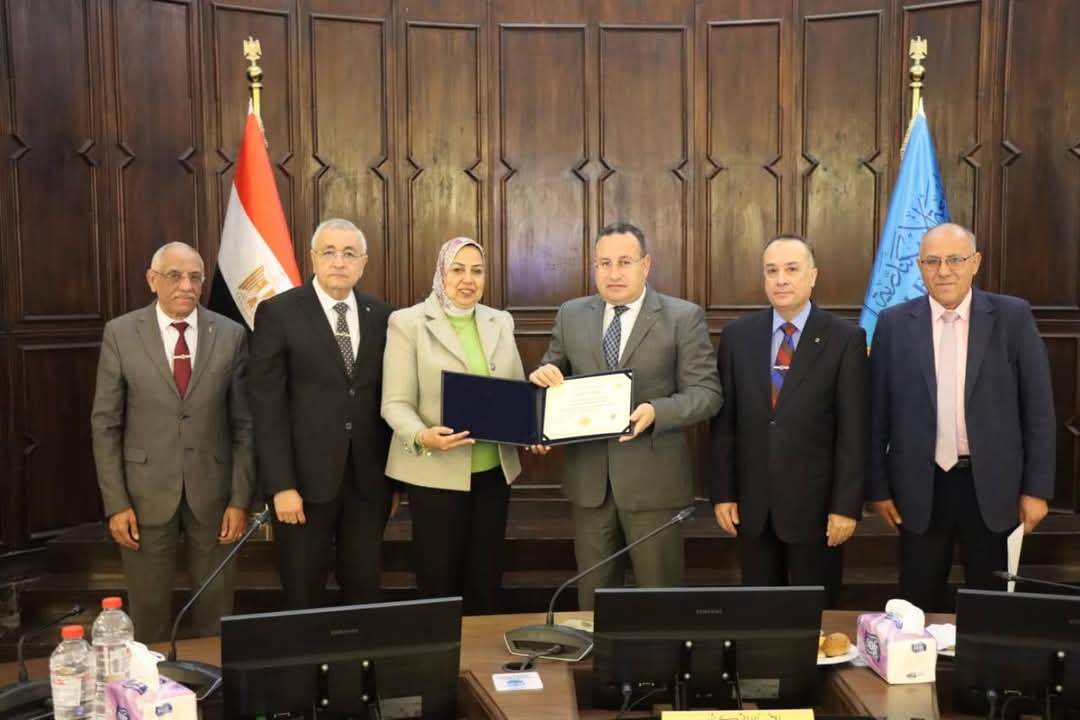 President of Alexandria University and Dean of the Faculty of Physical Education for Girls